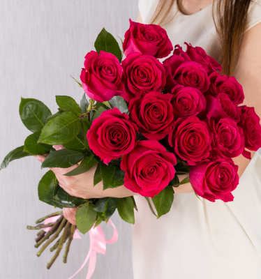 Роза розовая Эквадор 60 см N 2446